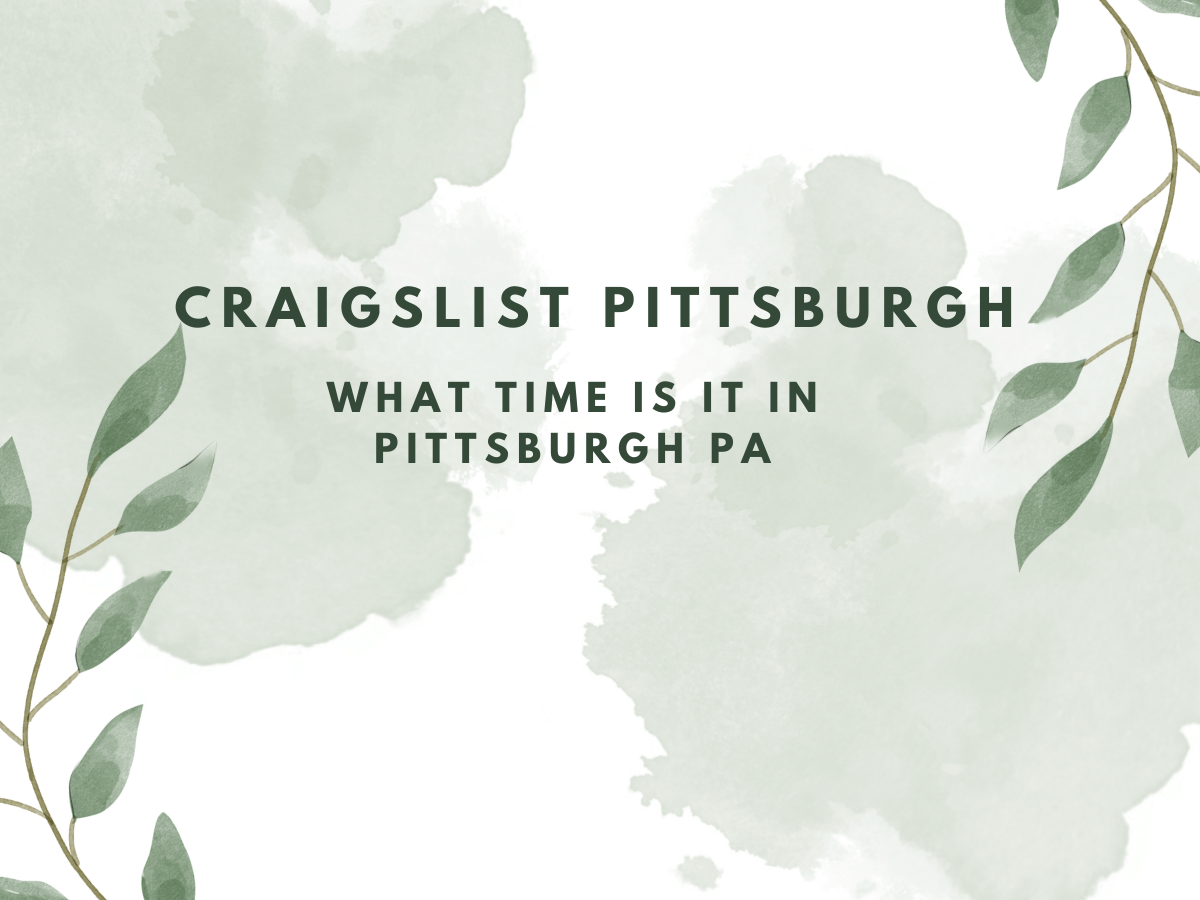 The Ultimate Guide to Craigslist Pittsburgh Lifeyet