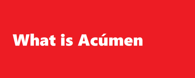 What is Acúmen?